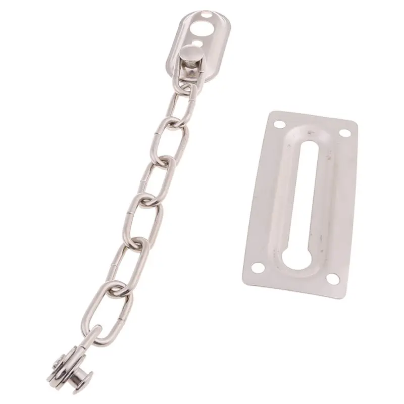 

Safety Sliding Chain Door Guard Polished Hotel Office Security Bolt Locks