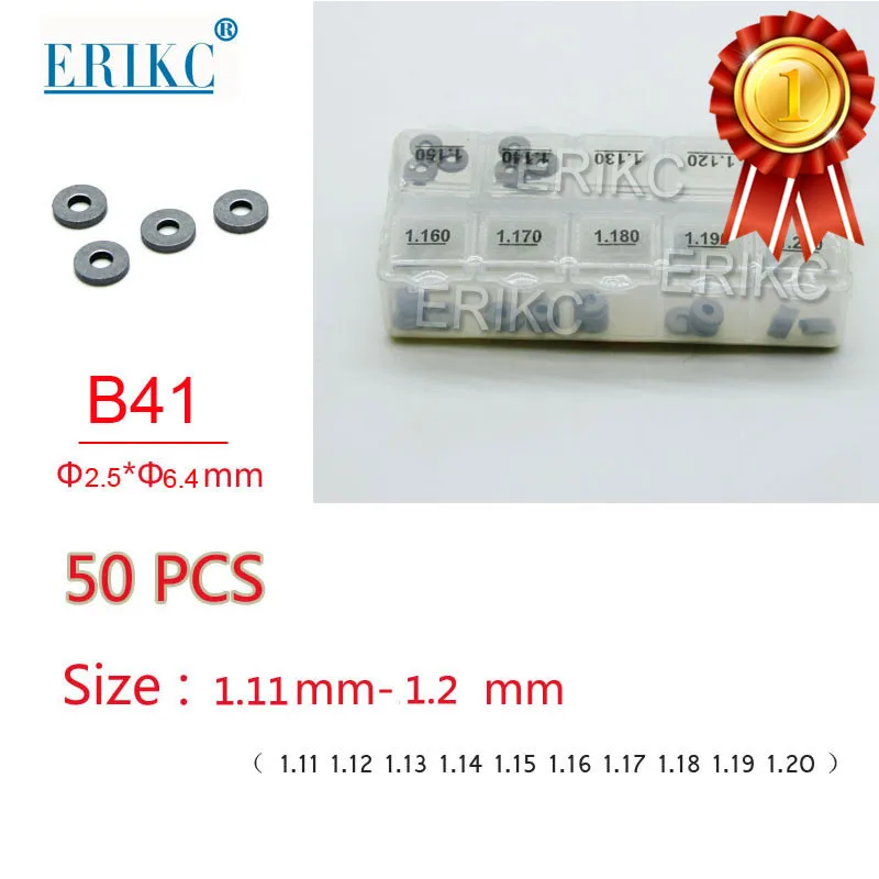 

50 шт., топливные насадки ERIKC B41, размер 1,11-1,2 мм