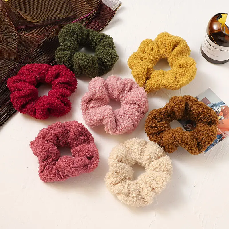 

Новый дизайн овечья шерсть универсальное милое модное милое простое и элегантное разноцветное женское аксессуары для волос