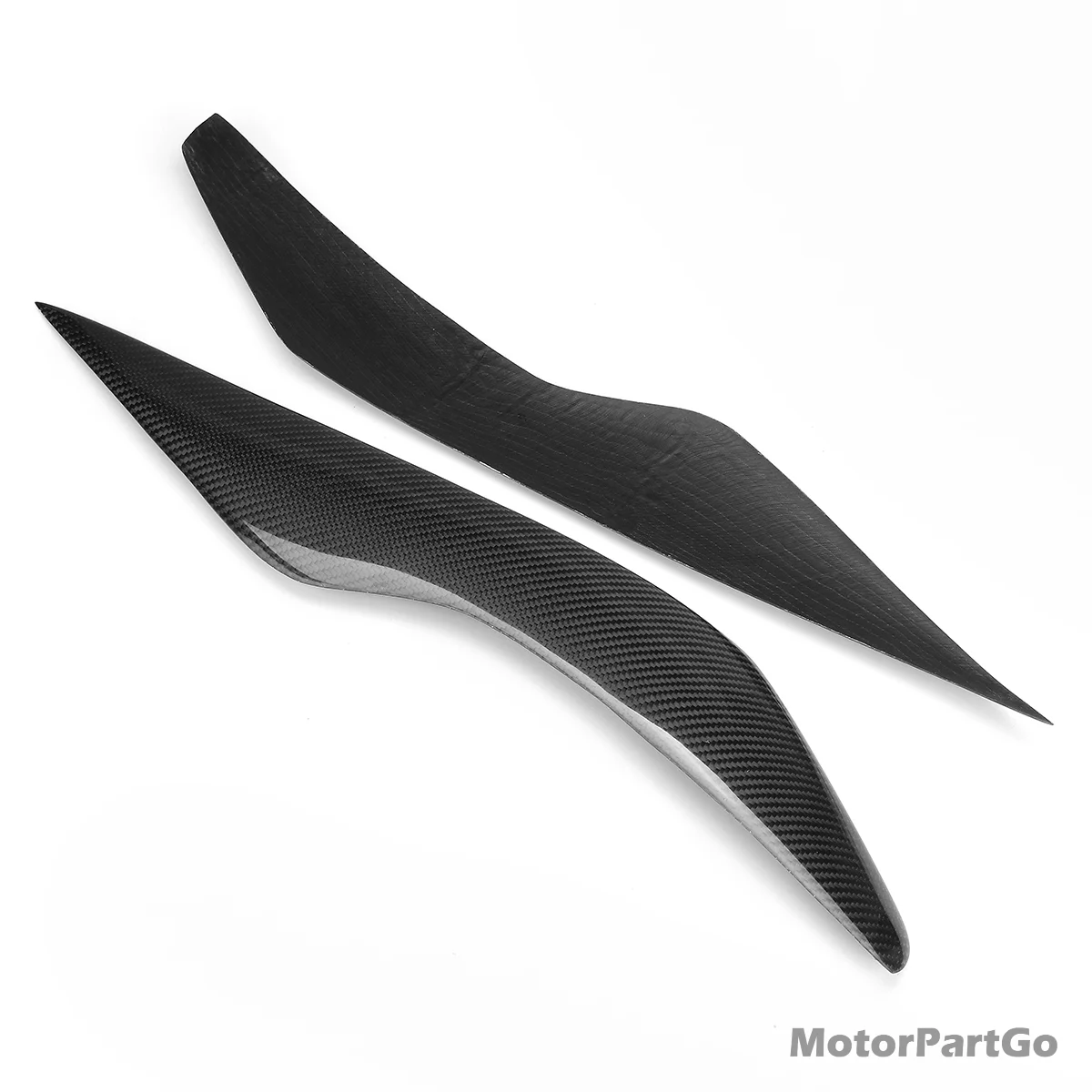 Настоящие волоконные накладки для голосветильник и век Crabon бровей 1 пара Ford/Focus