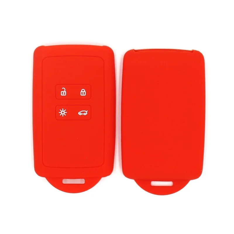 Силиконовый брелок с 4 кнопками чехол для брелка ключом подходит Renault Talisman Captur Espace