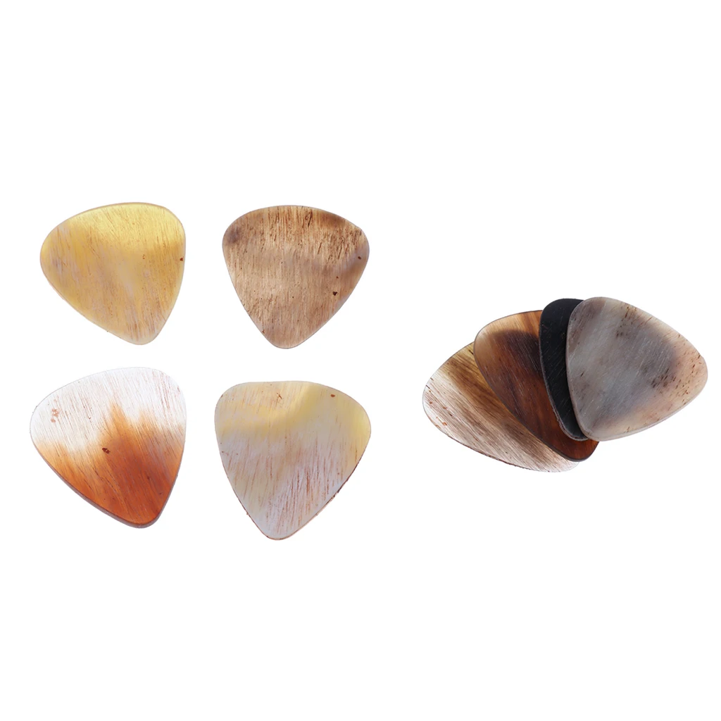 

16 Pcs Multi-colored Horn Pick for Guitar Bass Ukulele Accessory