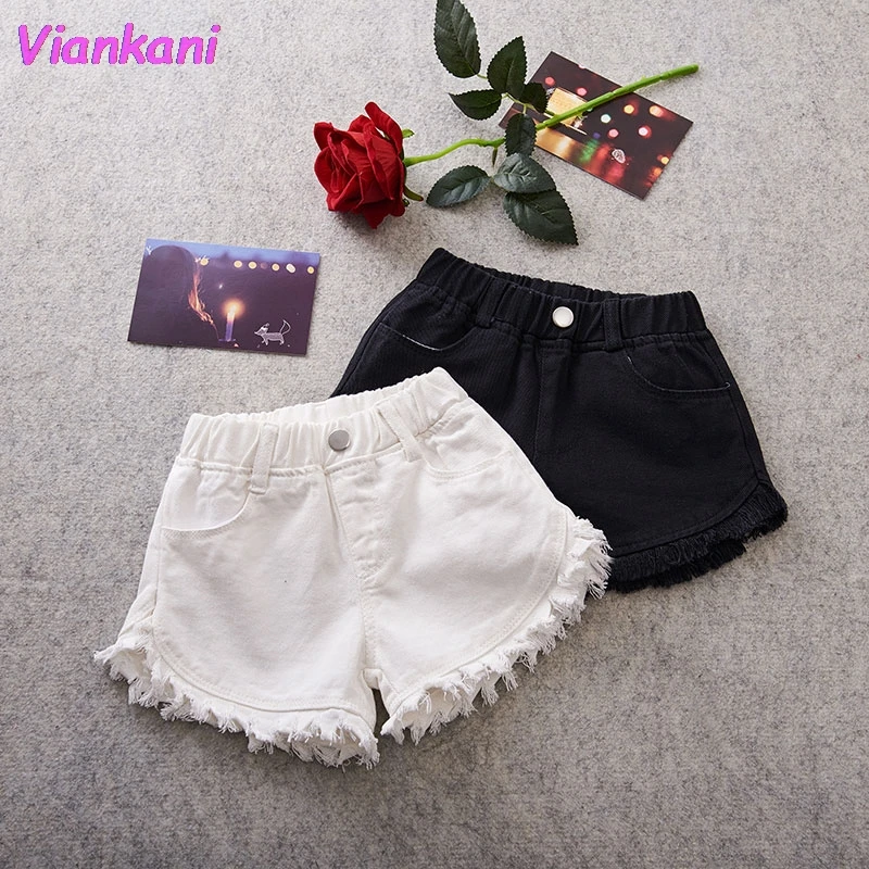 

Girls Shorts Summer Children's Shorts For Kids tassels Trousers 2021 New Casual Scanties Beach Shorts Baby Girl Clothes