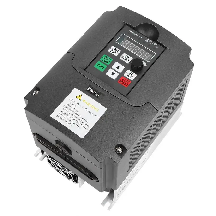 4 кВт VFD инвертор солнечной переменной частоты фотовход 3-фазный 0-220VAC выход 0-650 Гц