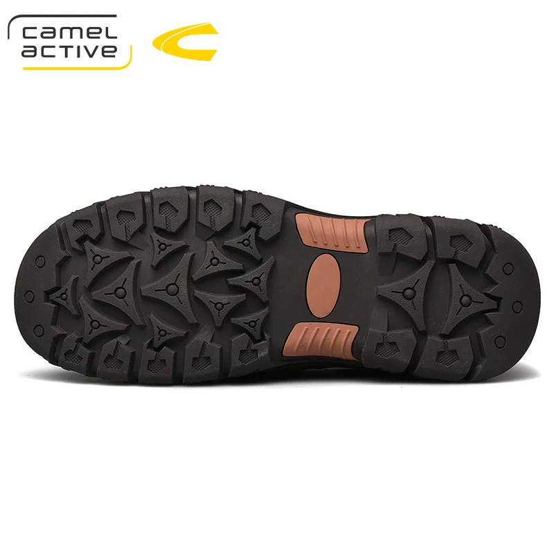 Мужская походная обувь Camel Active водонепроницаемая Нескользящая кожаная дышащая