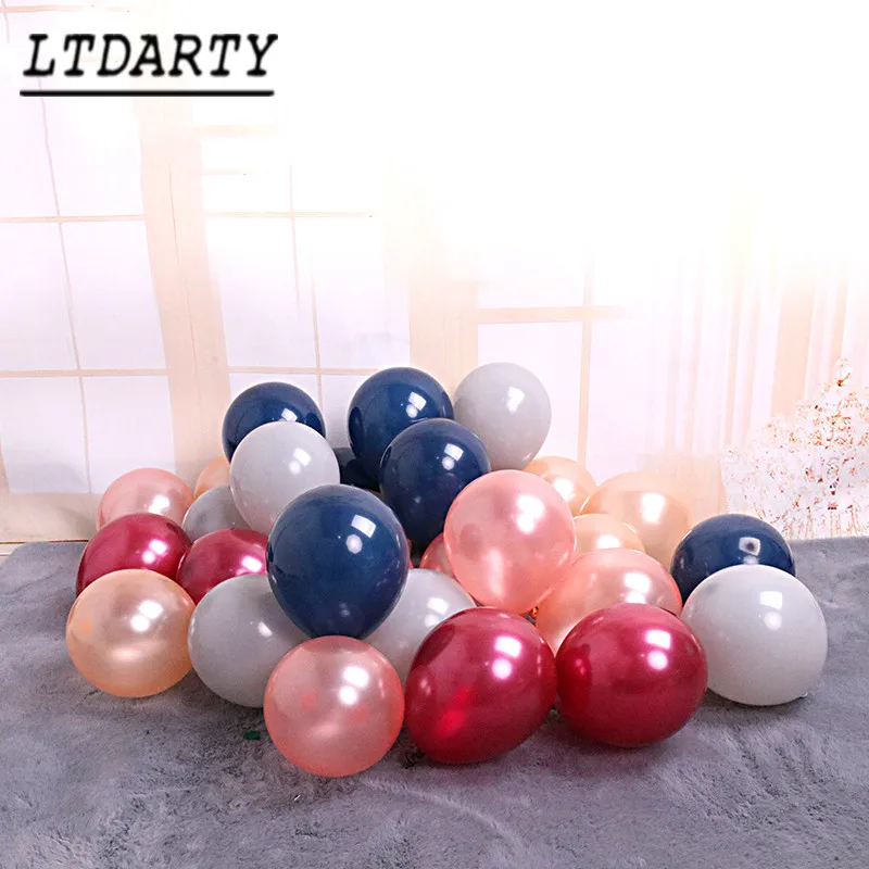 Латексные воздушные шары 5 дюймов украшение для свадьбы дня рождения гелия цвета