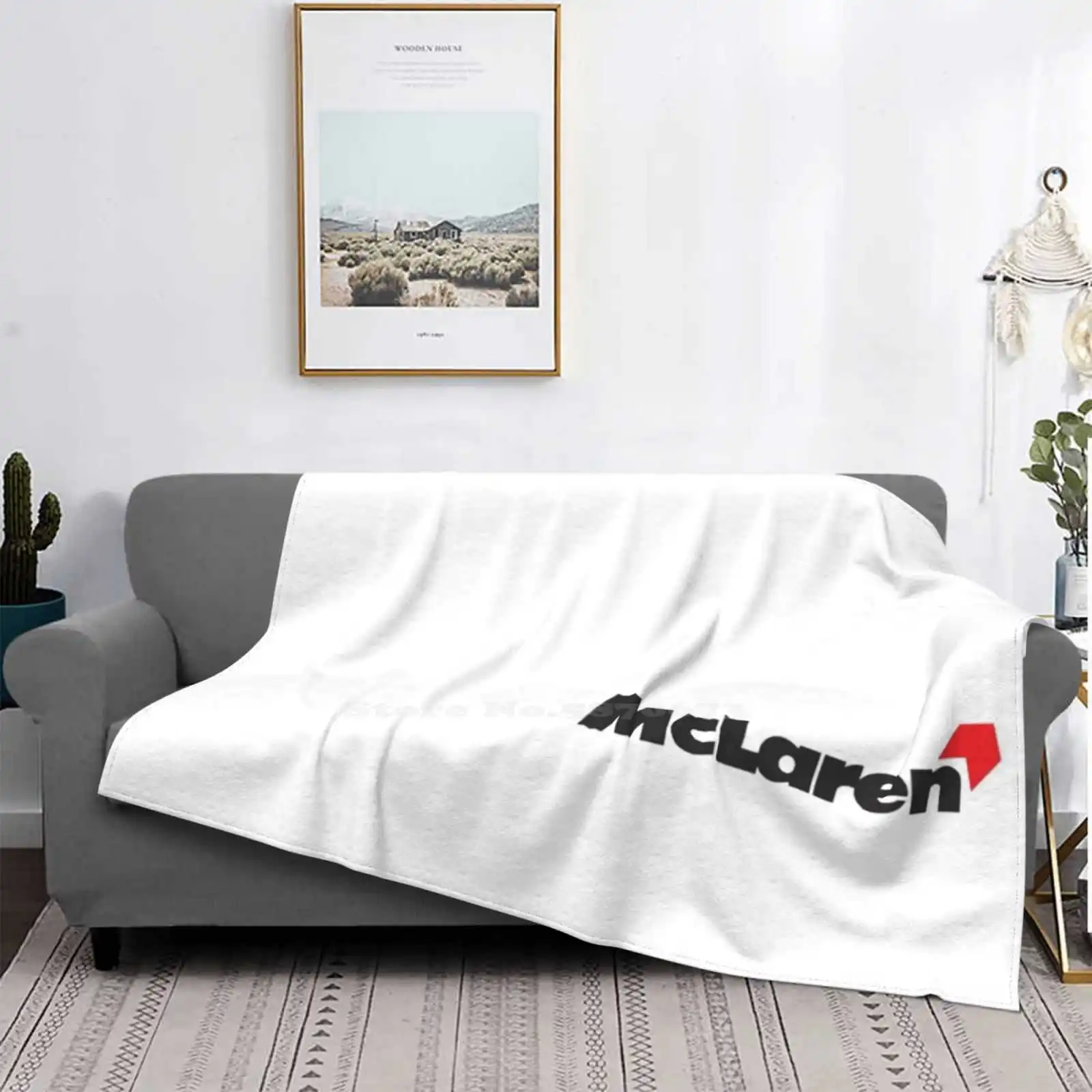 

Одеяло с логотипом Mclaren, одеяло с воздушным кондиционированием, мягкое одеяло, модель Mclaren Car 2020 Vettel Car Racing Фернандо Алонсо