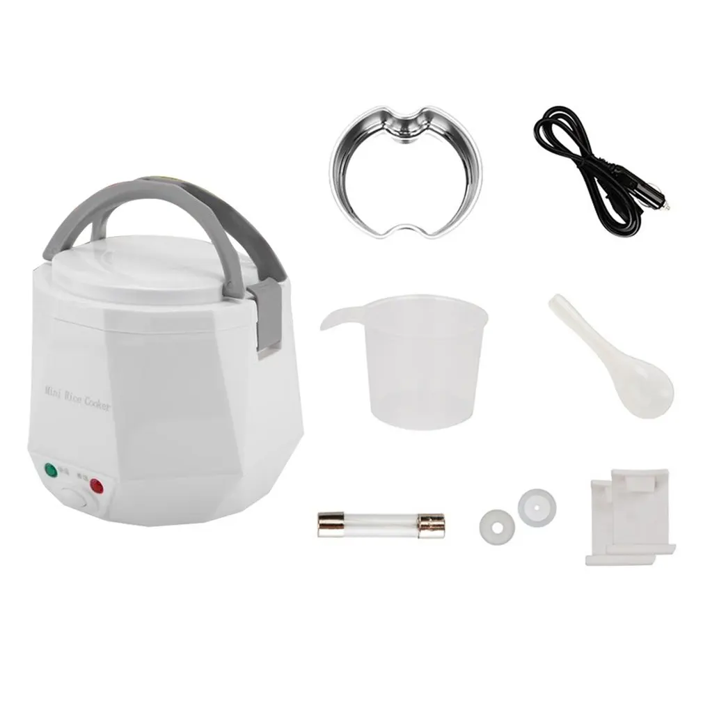 

Car Rice Cooker 24v Truck 1.6l Rice Cooker Mini Rice Cooker 2 People -3 People White Safe Portable Insulation ICOCO 1.5L 140w