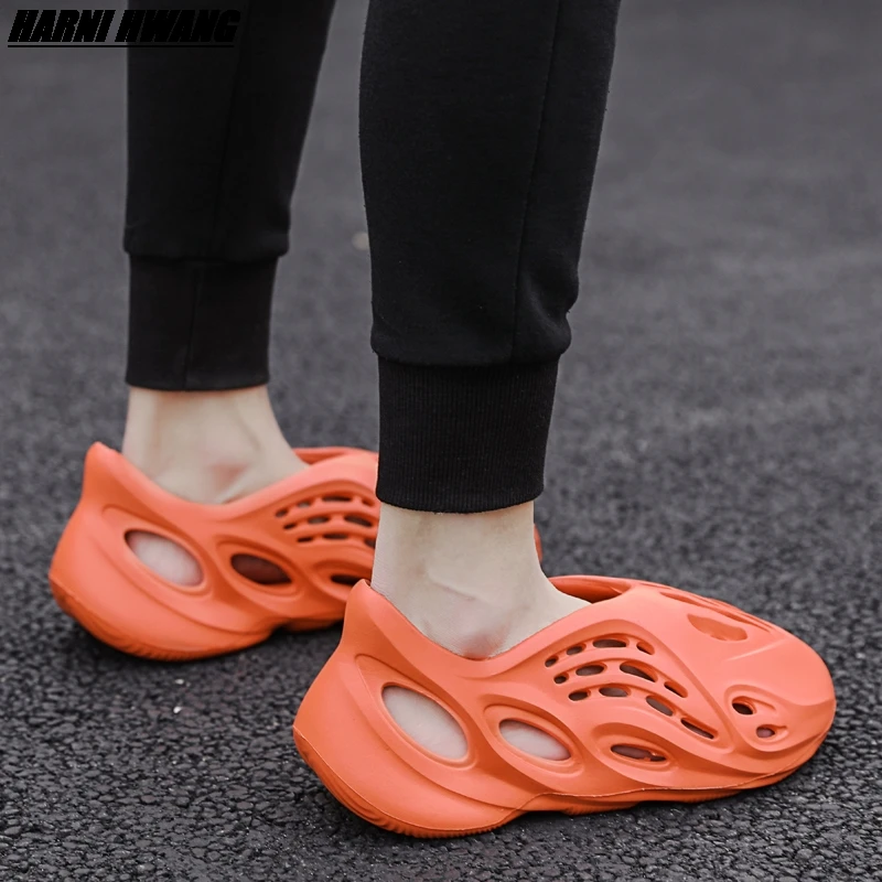 

Summer New Style Unisex Comfortable Sports Shoes Trend Lovers Beach Shoes Casual Breathable Rubber Flat Shoes 36-45