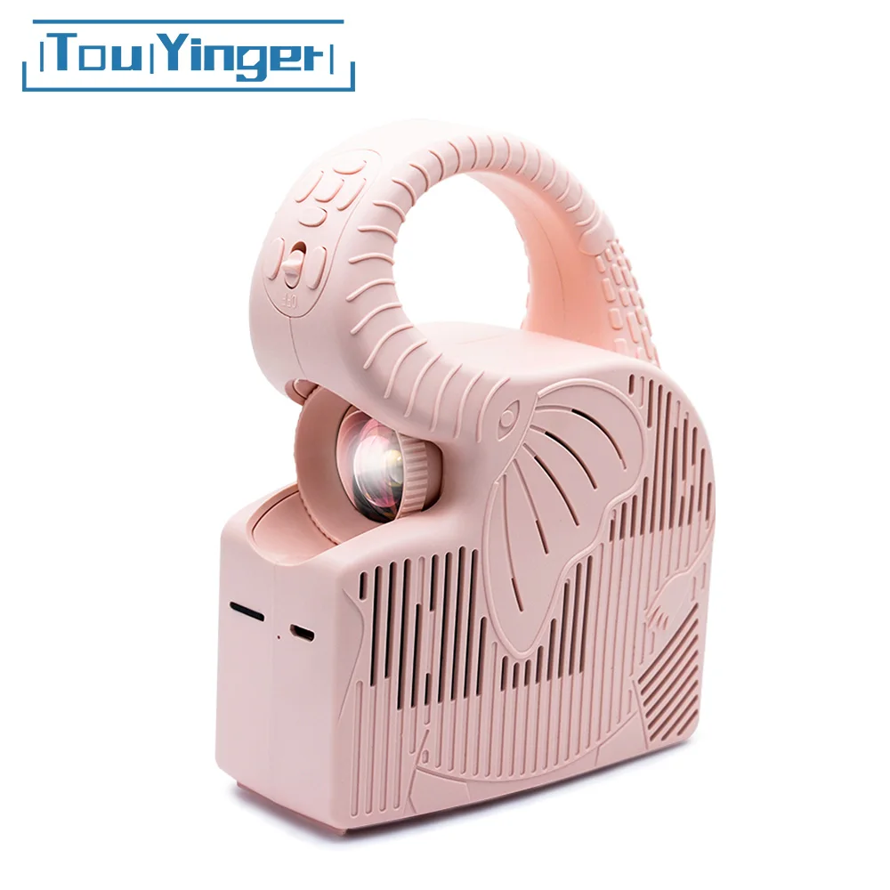 Портативный светодиодный видеопроектор Touyinger T2 USB 1080 x пикселей P| |
