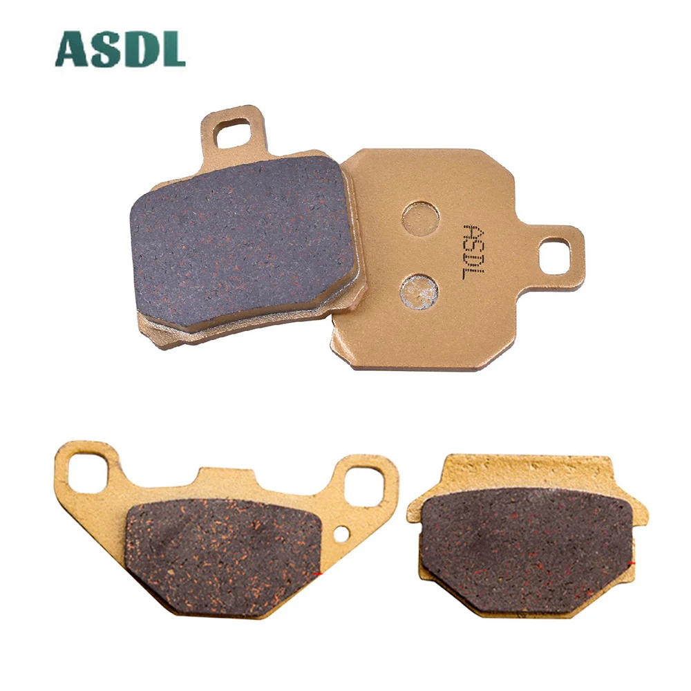 

LOW DUST Motorcycle Front & Rear Brake Pads Kit For GOGORO E SCOOTER Smart scooter 2015 2016 2017