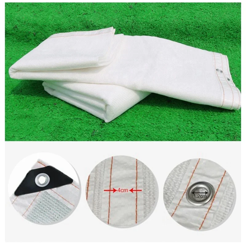 Белая сетка для защиты от УФ лучей домашних растений на балконе|Теневые навесы и