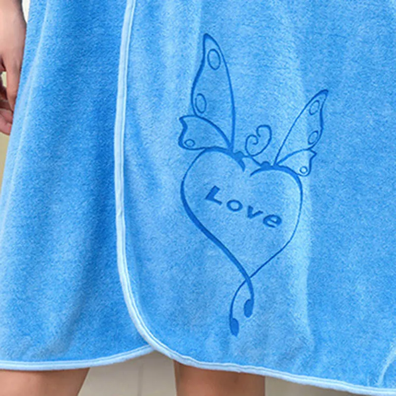 Женская банная юбка комплект шапочки для душа мягкое быстросохнущее портативное