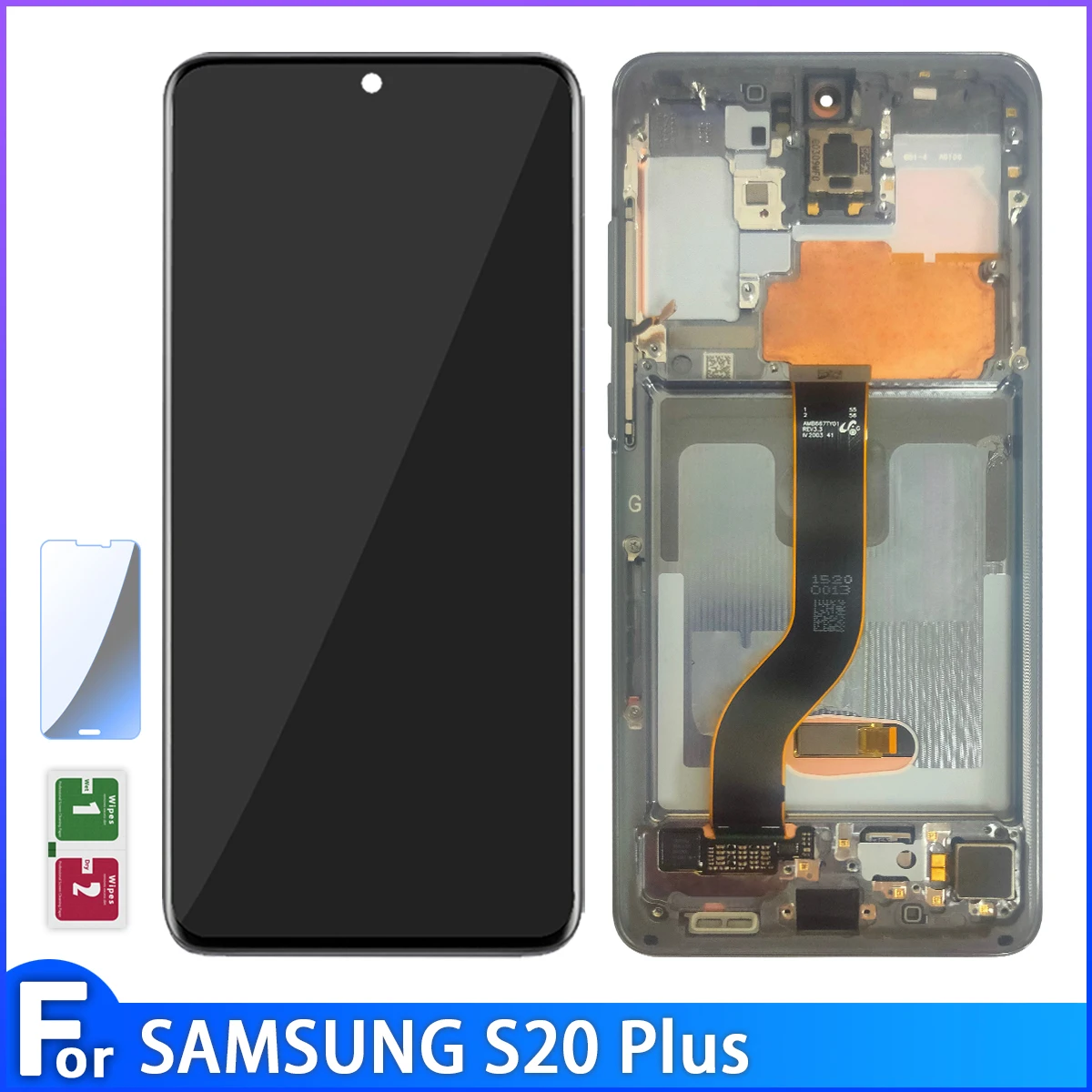 Оригинальный сенсорный экран Super AMOLED для Samsung Galaxy S20 S20Plus G980 G980F G980F/DS ЖК дисплей