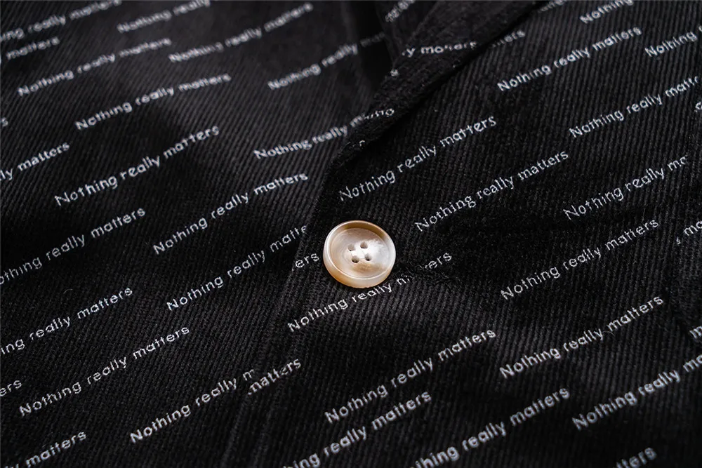 

UNCLEDONJM New arrival 2021 mens blazer suit men's fashion letter blazer Hip Hop jackets for men Designer suit ZB-13998