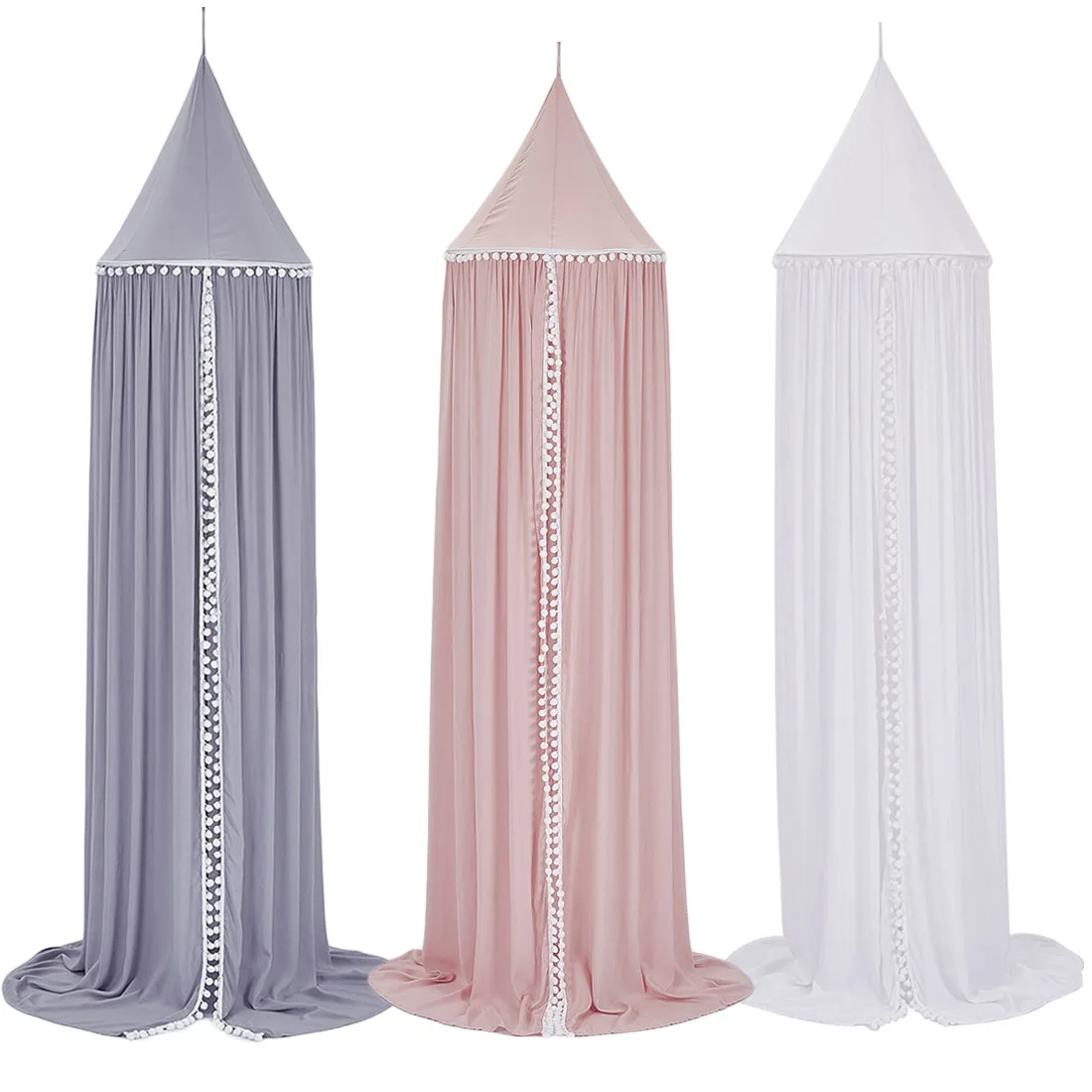 Навес с москитной сеткой 3 цветов для украшения детской кроватки навес девичьей