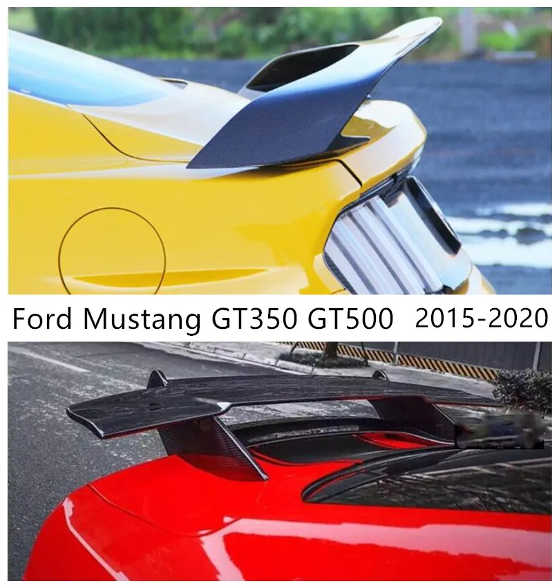 Спойлер для Ford Mustang 2015 2016 2017 2018 2019 2020 Высокое качество углеродного волокна и FRP