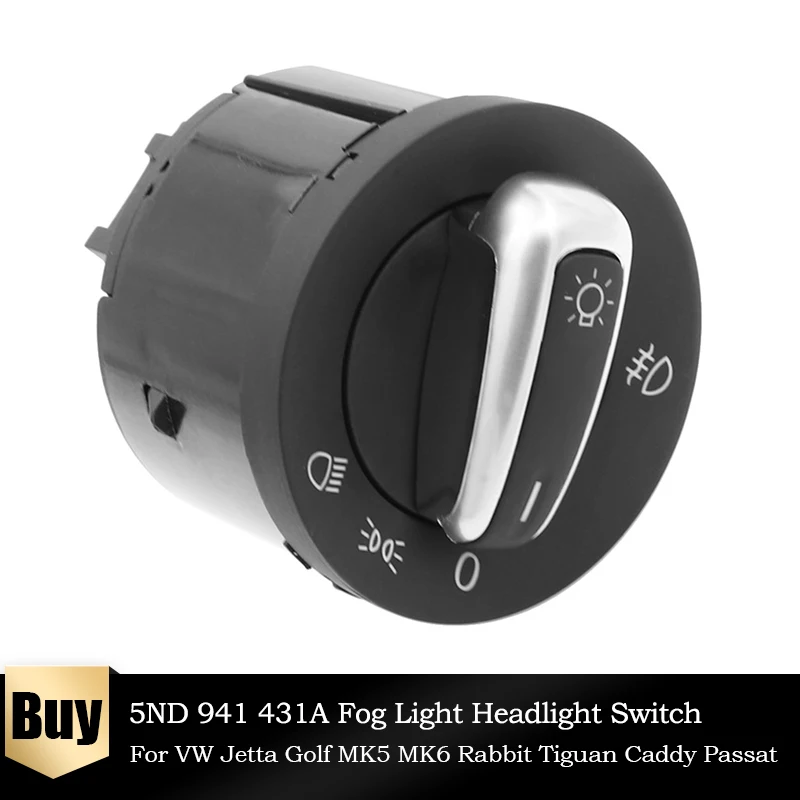 Переключатель противотуманной фары 5ND 941 431A для VW Golf MK5 MK6 Jetta Tiguan Caddy Passat B6 CC Touran 3C8