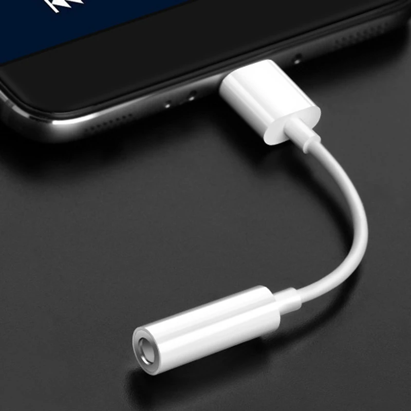 Type-C To 3.5mm AUX Headphones Adapter For Huawei Mate 20 P30 Pro for Xiaomi Mi 8 9 SE Type C 3.5 Jack Earphone Audio Cable | Мобильные