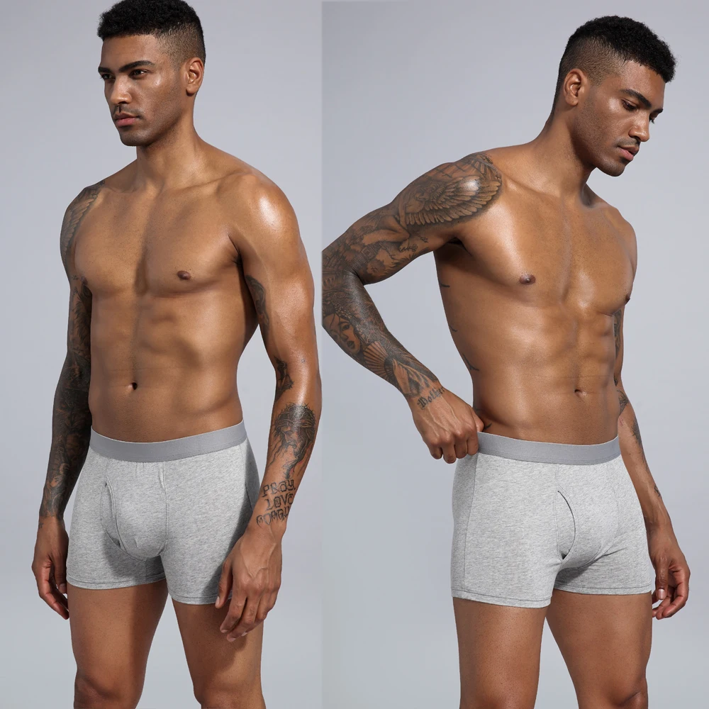 5pcs Boxershorts Men European Plus Size Men Boxers Mens Underwear Boxers Cotton Men Boxer Shorts Men Underpants trunks