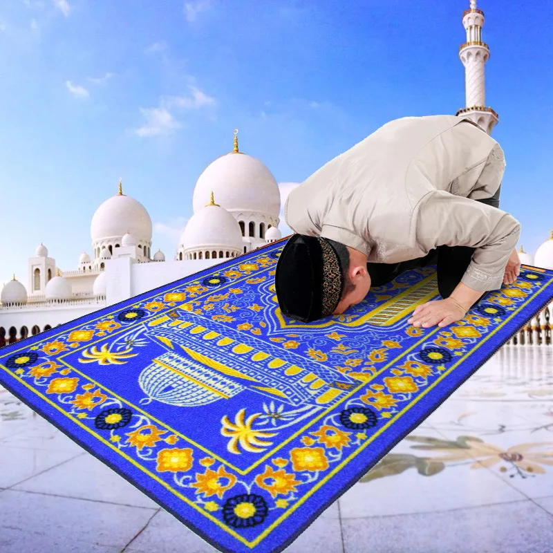 Tapete de oração muçulmano sajadah adoração islâmica
