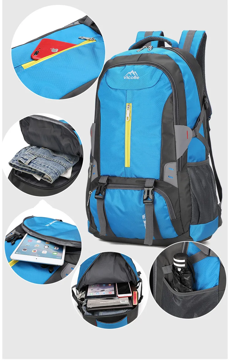 Повседневная нейлоновая Мужская и женская большая Вместительная дорожная сумка, водонепроницаемая и дышащая многофункциональная спортивная сумка