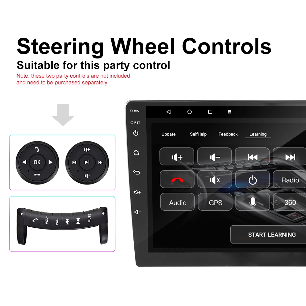 Автомагнитола Hikity универсальный мультимедийный плеер на Android с 9 &quotэкраном GPS