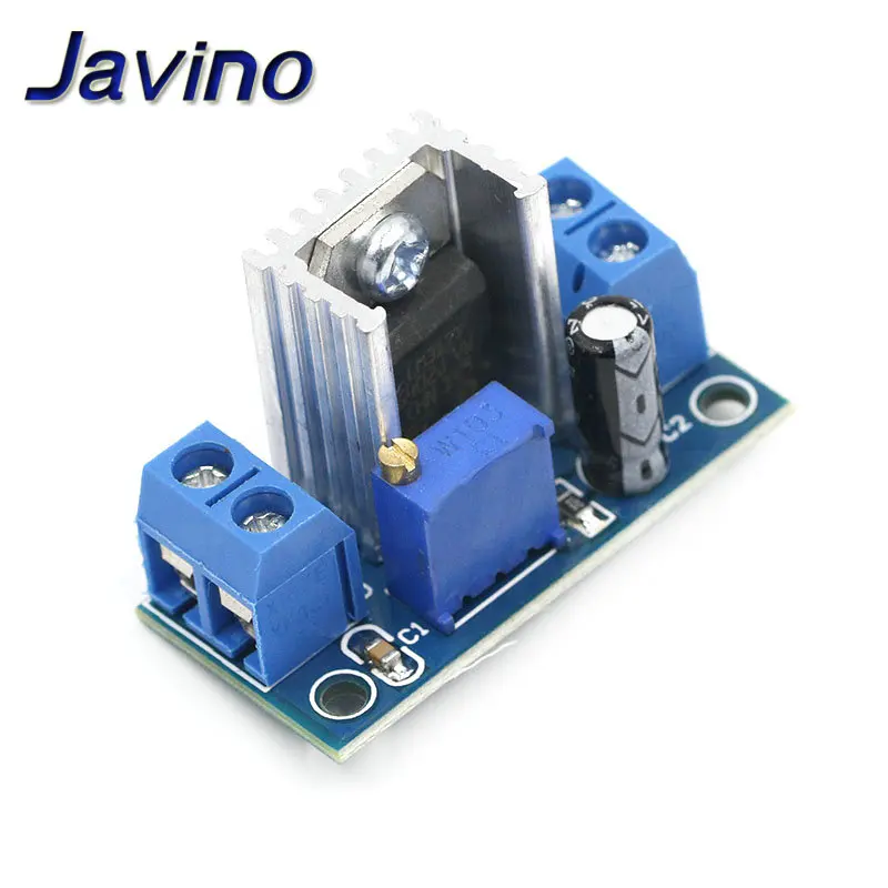 LM317 DC преобразователь понижающий модуль печатной платы линейный регулятор