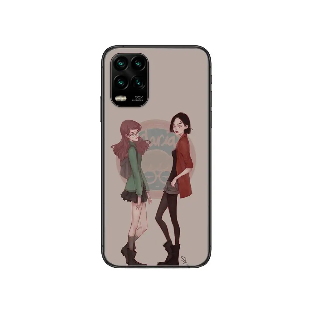 

Anime D-Daria case Phone Case For XiaoMi Redmi 11lite ultra 9 8A 7A 6 A Pro T 5G K40 Anime Black Cover Silicone Back Pret
