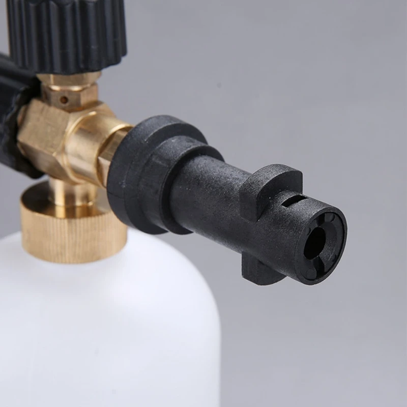

High Pressure Snow Foam Lance Cannon Soap Dispenser Jet Car Washer Adjustable Nozzle Sprayer Watering Spray Sprinkler Cleaning T