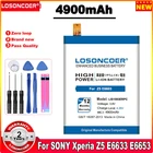 Новый аккумулятор 4900 мАч LIS1593ERPC для Sony Xperia Z5 аккумулятор E6603 E6653 E6633 E6683 E6883 мобильный телефон аккумулятор