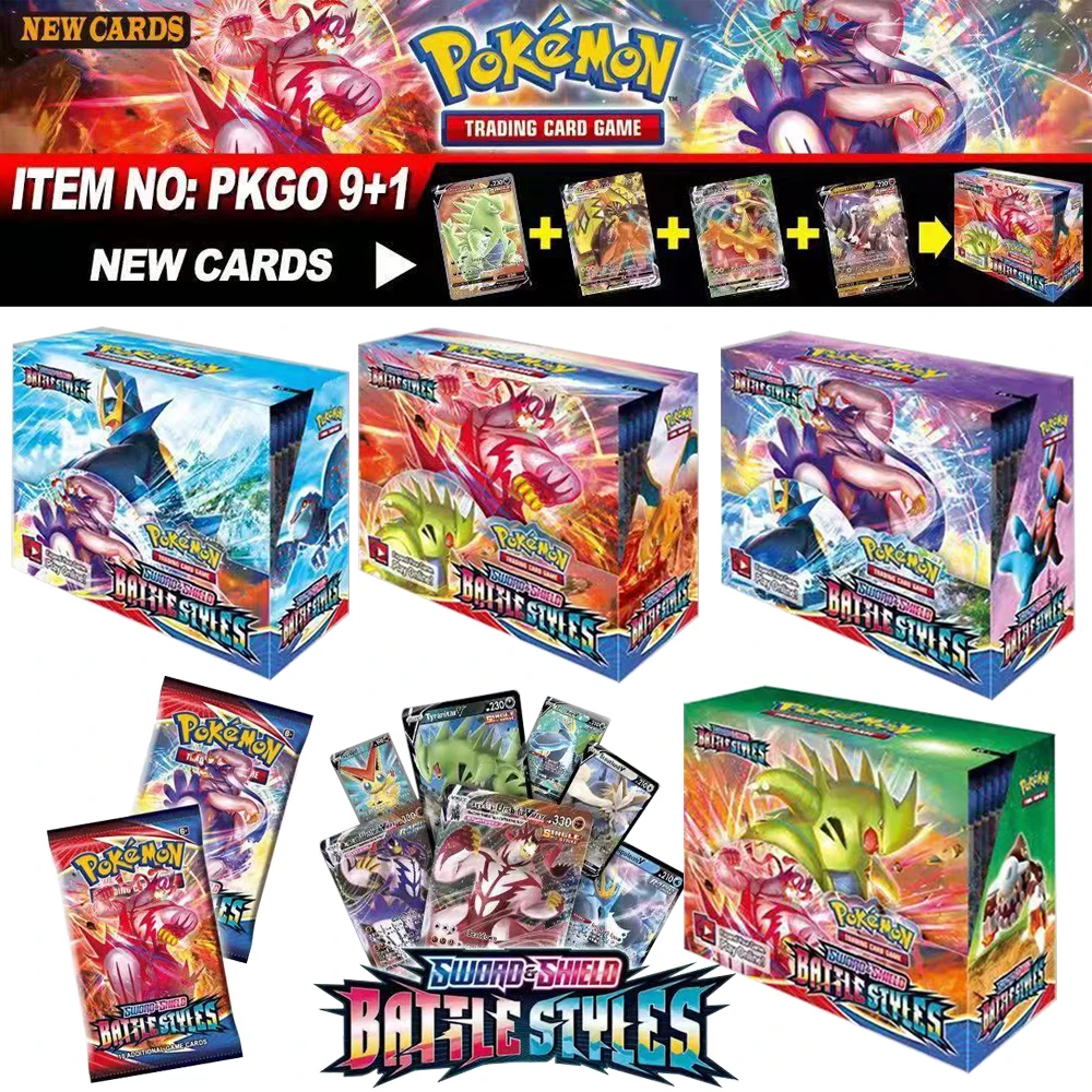 

360 Pcs Box Pokemon Card Sun & Moon Hidden Fates English Evolutions Booster Collectible Trading Card Game Children Toy