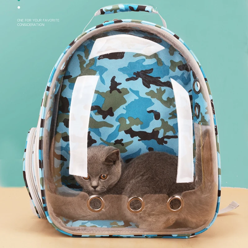

Fashion PVC Transparent Backpack for Women Men Space Pet Handbags Cat Outing Carrying Bags Ladies Quality Top-Handle Bag Purses