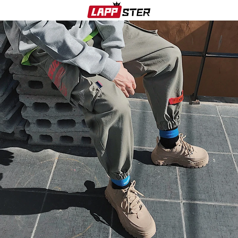 LAPPSTER мужские уличные брюки карго в стиле хип хоп 2020 комбинезоны спортивные с