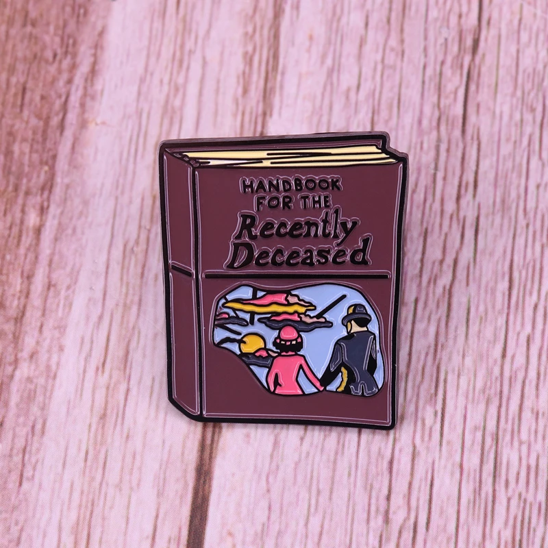 Книга для недавно умерших брошей с тематикой фильма | Украшения и аксессуары
