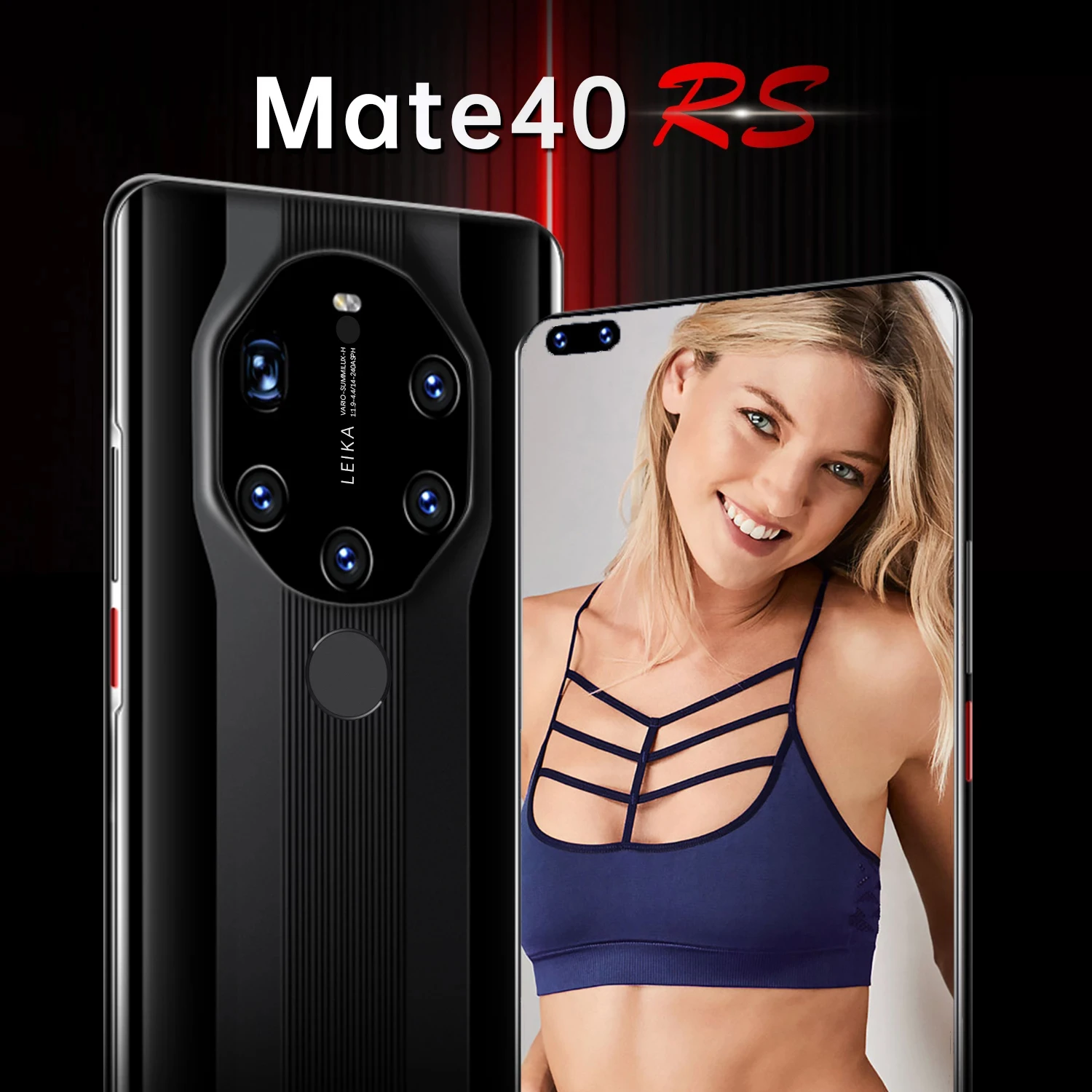 

Hot Sale Global Version Smartphone Mate40 RS 16G 512G Android10 Game Mobile Phone 6800mAh Snapdragon 888 Face ID Smart Cellphone