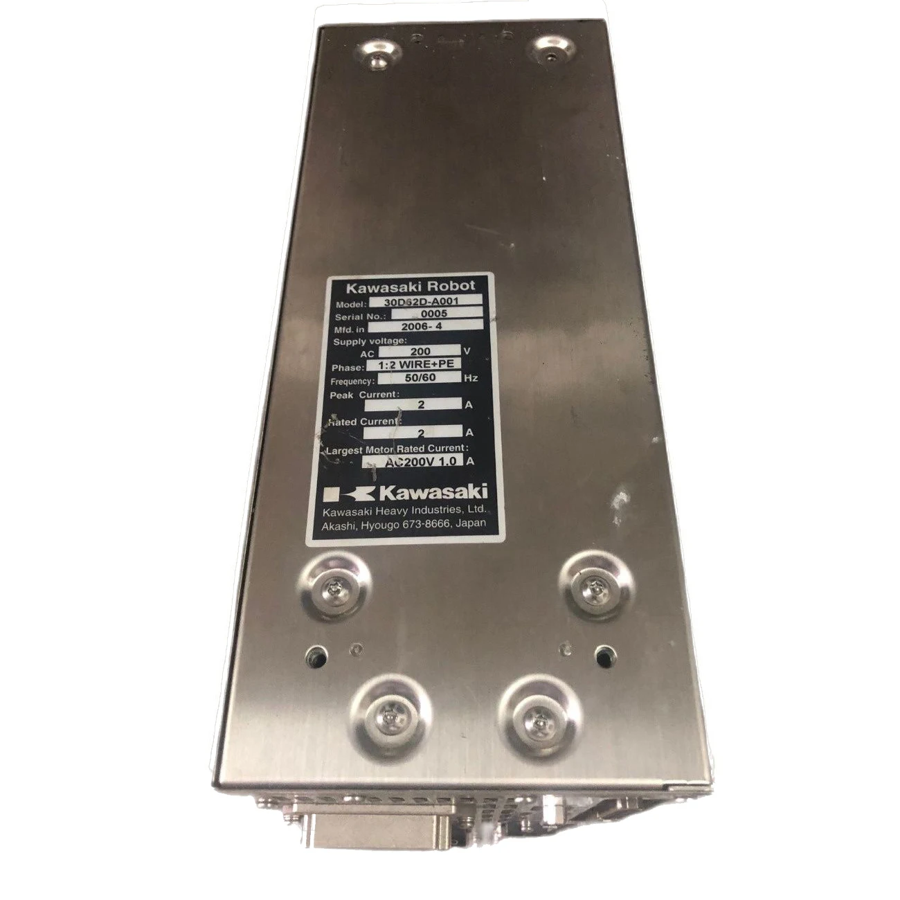 Робот-контроллер KAWASAKI 30D62D-A001 в хорошем состоянии | Инструменты