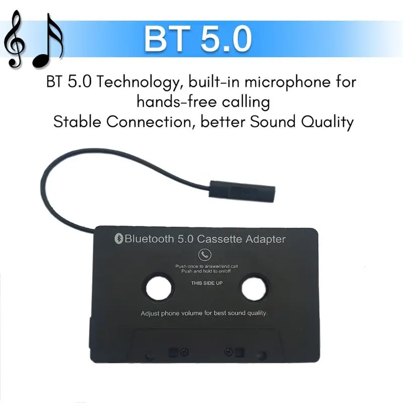 USB зарядка Bluetooth 5 0 музыкальный автомобильный аудиоприемник кассетный плеер