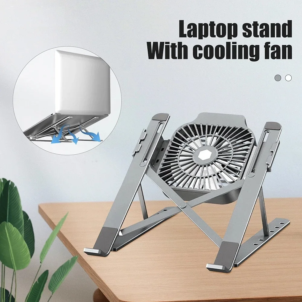 Comprare Supporto Per Laptop Pieghevole Supporto Per Tablet MacBook Air Pro Supporto Per Laptop Con Ventola Di Raffreddamento Per Un Facile Trasporto Radiatore HP DELL