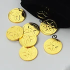 Genshin Impact Mora Аниме Косплей Реквизит Mora открытое сокровище грудь игра металлические монеты коллекции подарки Костюмы Аксессуары