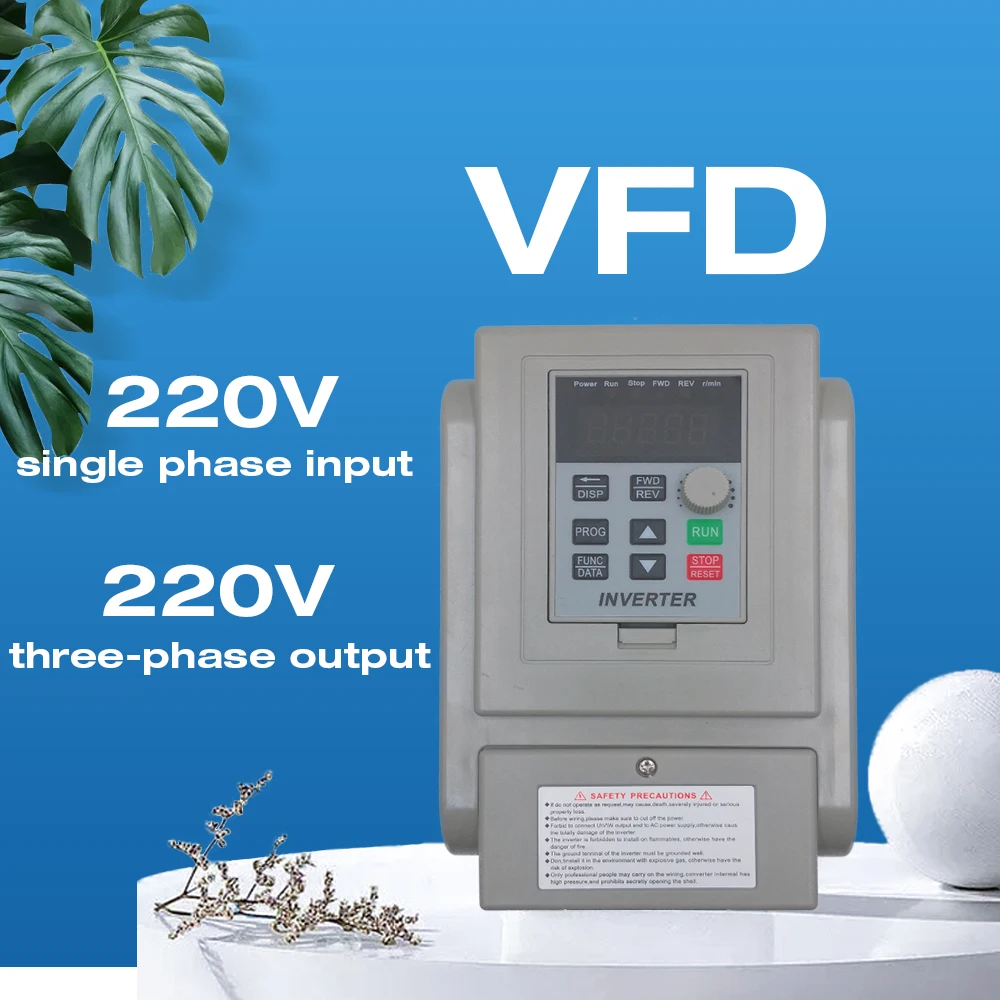 Controle de Velocidade do Motor do Eixo do Cnc da Movimentação de Frequência Inversor de Frequência para o Motor Frequência – 2. 2kw 4kw 5.5kw 1p Entrada 3p Fora de 220v 1. 5kw
