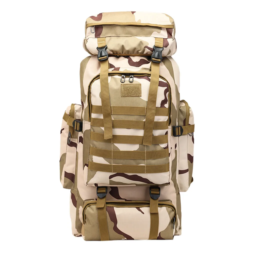 35# большой емкости 80L рюкзак камуфляжная уличная Сумка дорожная альпинистский тактический рюкзак военный походный рюкзак