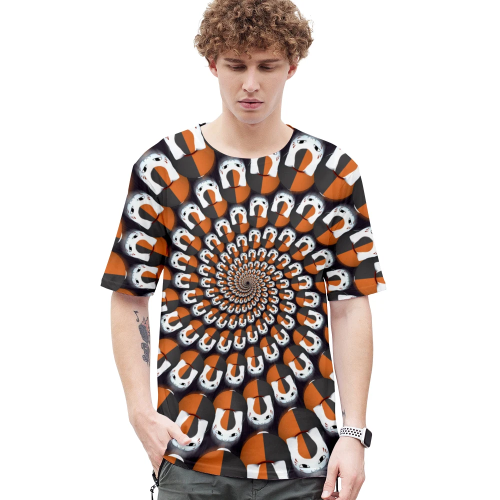 Модная новинка футболка с коротким рукавом для мужчин аниме нацумми друзья