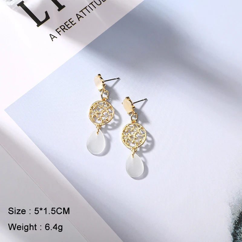 Женские повседневные Простые Стильные Ювелирные изделия среднего размера для