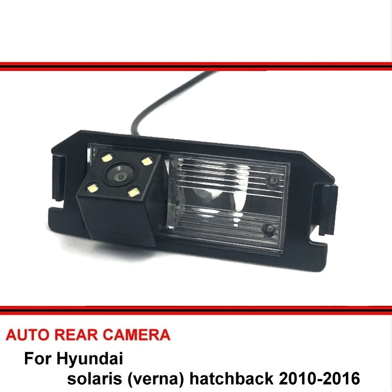 

Для Hyundai solaris verna hatchback 2010 - 2016 SONY HD CCD Автомобильная реверсивная парковочная камера заднего вида ночное видение