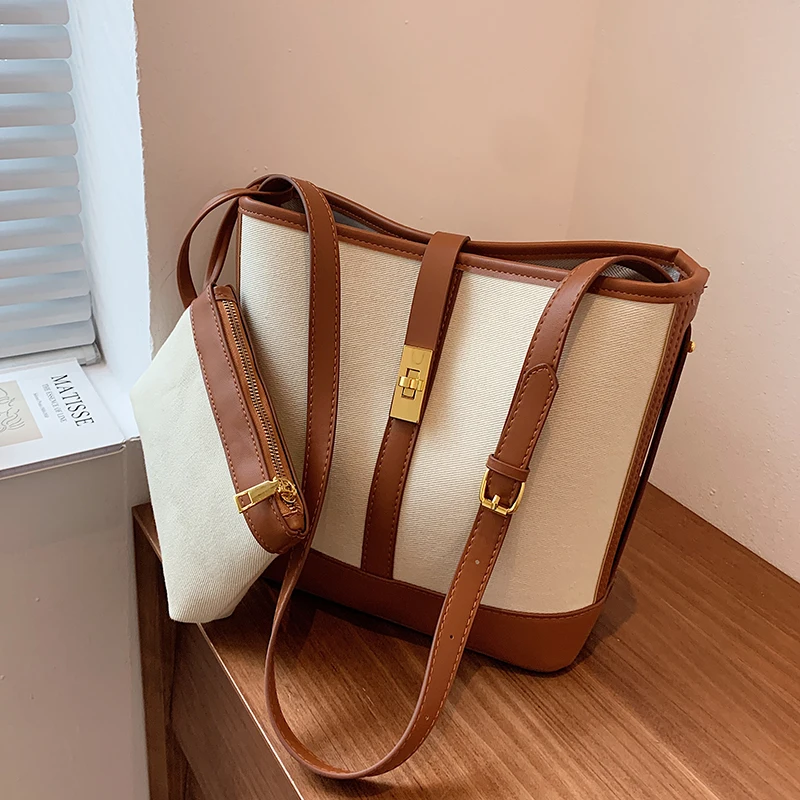 

с доставкой Women's 2021 Winter Branded Trendy Shoulder Handbag Totes PU Leather Crossbody Bags for Women Bucket Shoulder Bags