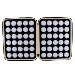 60 шт., чехол из искусственной кожи с бриллиантами