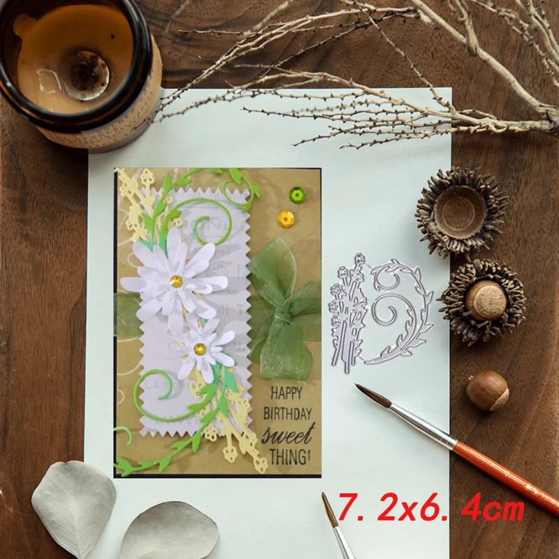 Металлические штампы трава 2020 рукоделие рождественские Скрапбукинг альбом