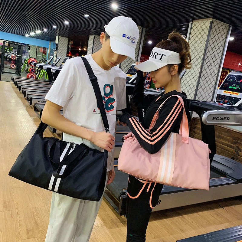 Brand Gym Bag Women Travel Bags Training Fitness Dry Wet Bag Handbag Yoga Mat Men Shoulder Sac De Sport For Bolso Oxford 2019