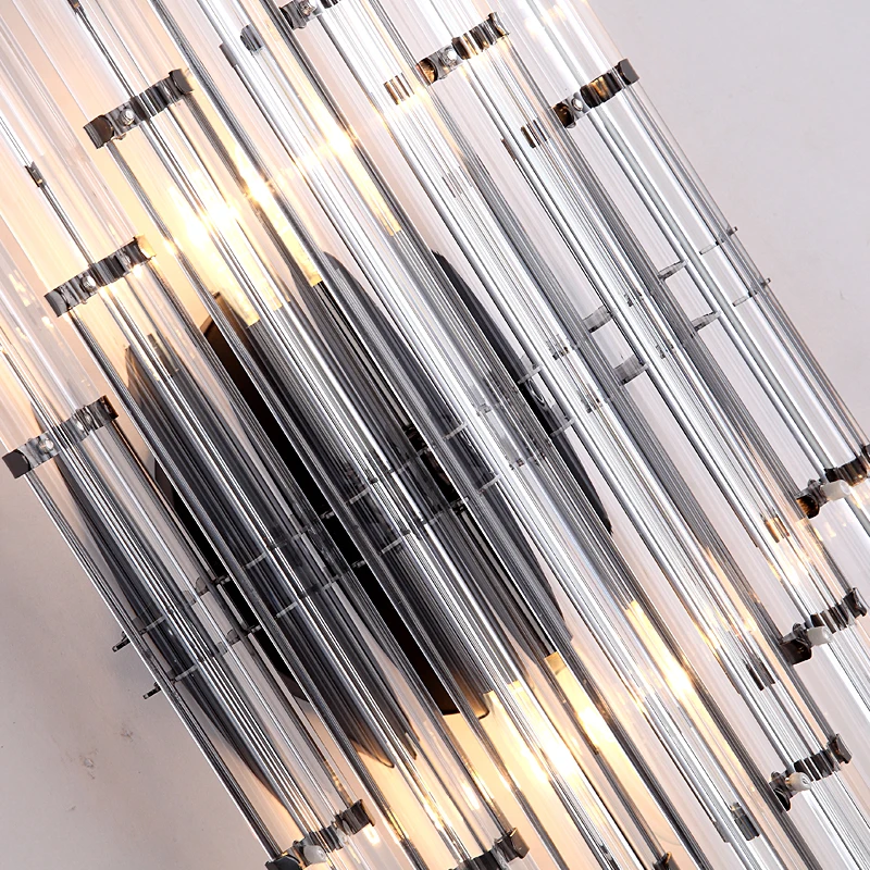 FKL Современные хрустальные Настенные светильники Золотой минималистичный